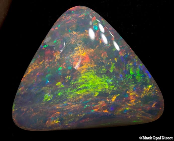 3.28ct light opal triangle 16x13x3mm