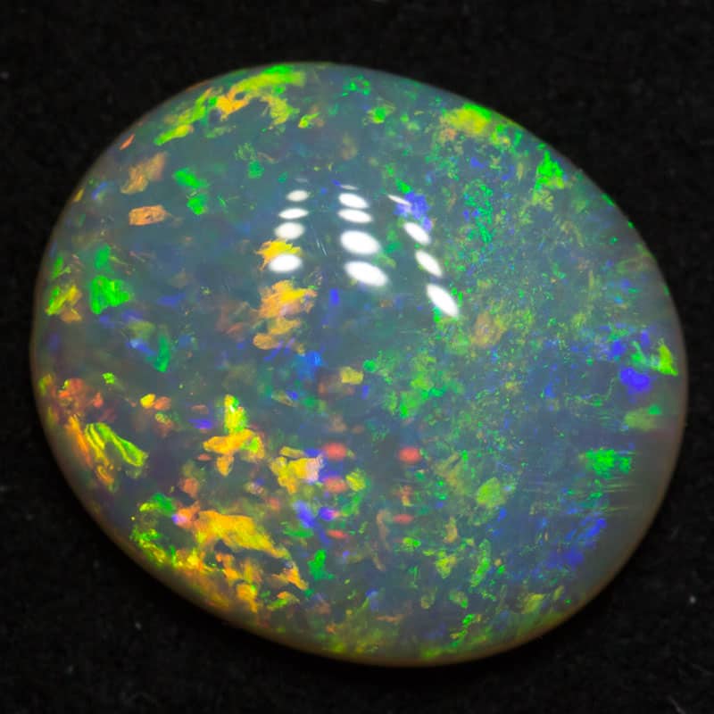 3.31 ct double sided crystal opal 12.3x10.7x3.8mm