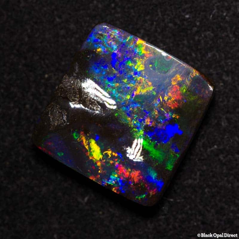 3.37 ct boulder opal square 10x10x3mm