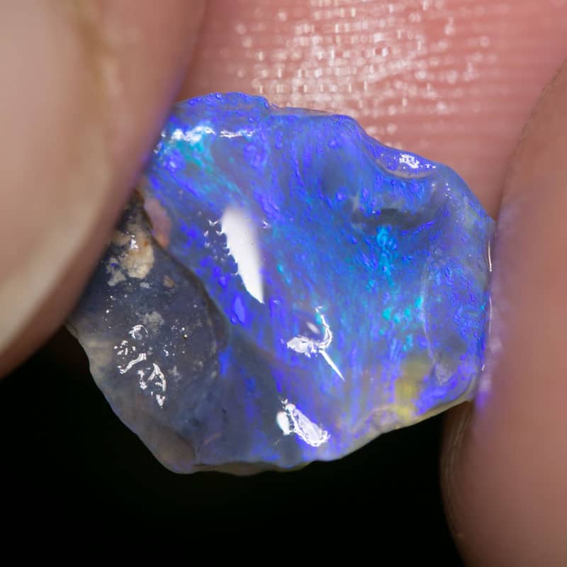 3.38 ct rough opal piece 16mm across