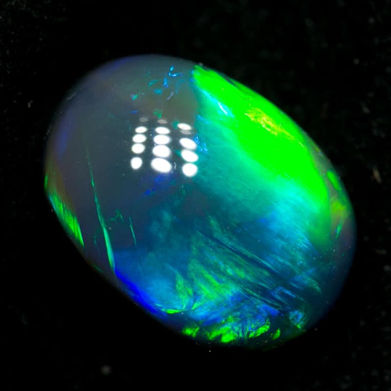 3.46 ct black opal 11x8x5mm