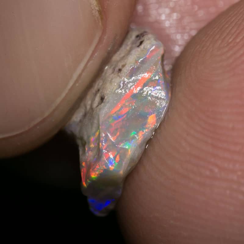 3.47 ct rough opal piece 12mm across