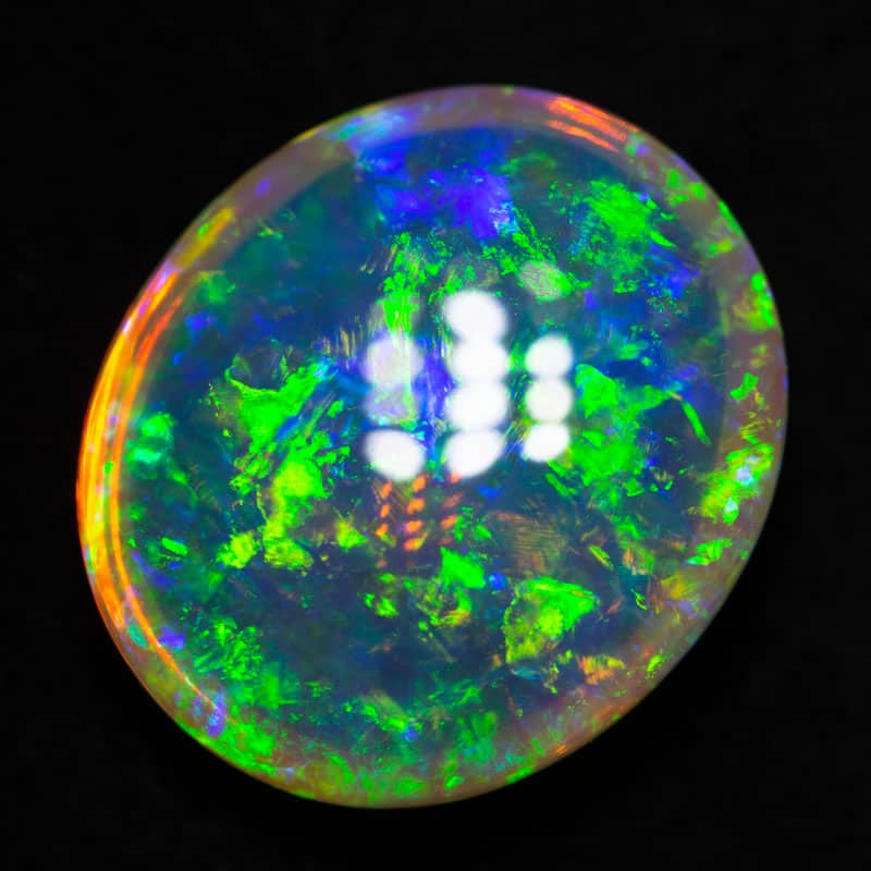 3.50 ct gem crystal opal 12x10.2x4.8mm