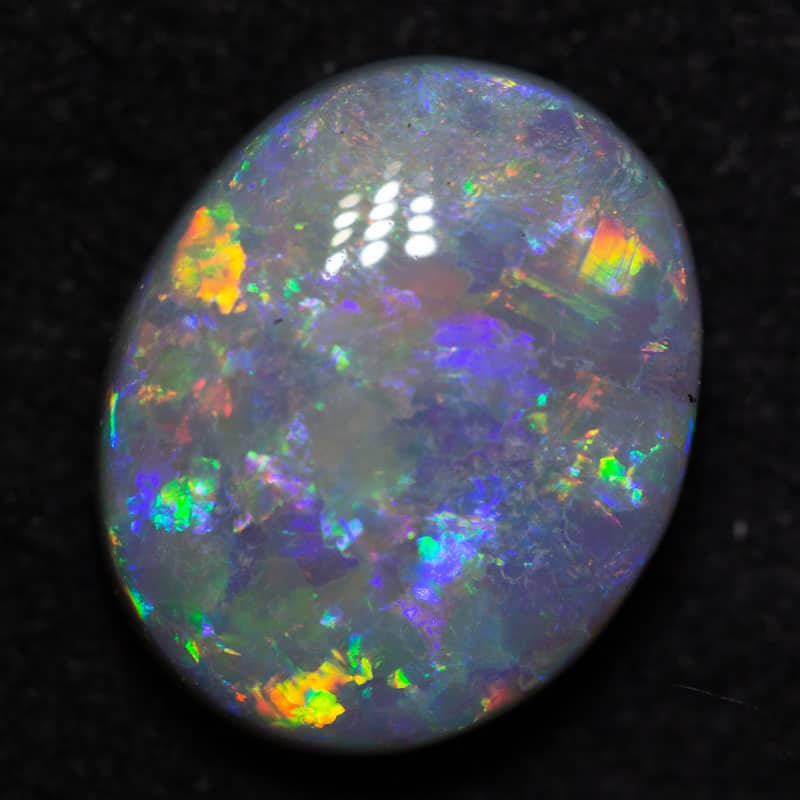 3.60 ct dark opal 12x10x4.5mm