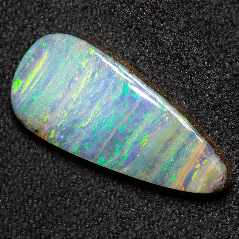 3.62 ct boulder opal 17.6x7.8x2.7mm