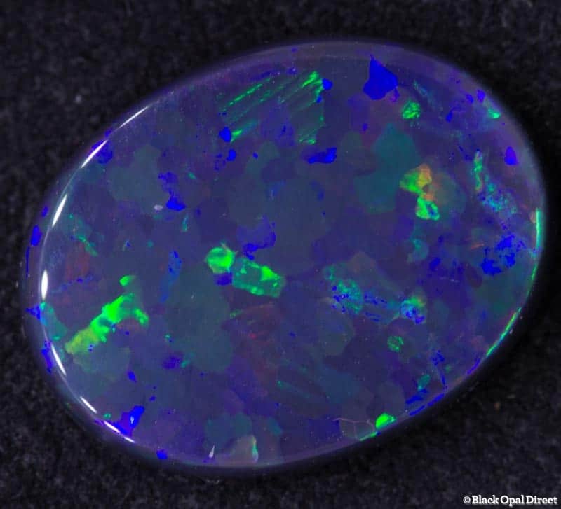 3.66 ct black opal 15x11.5x3mm