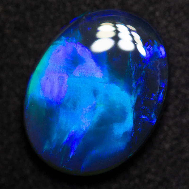 3.67 ct black opal 12.9x10x3.8mm