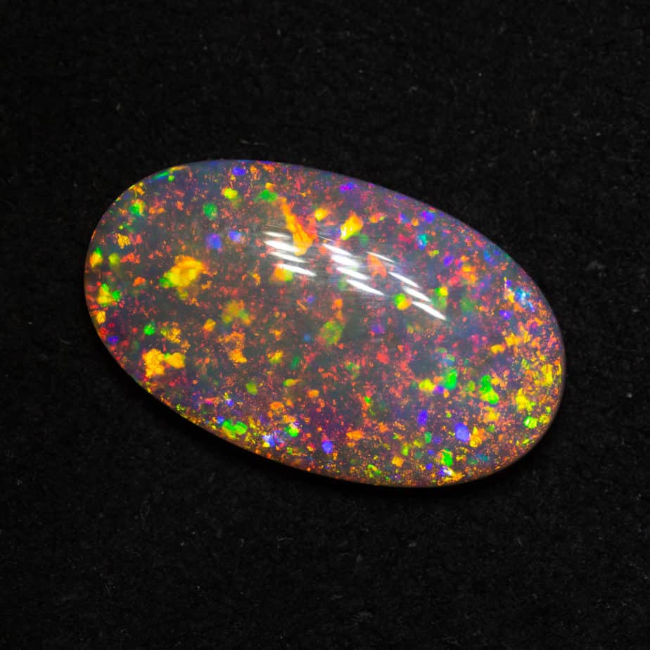 3.70 ct gem crystal opal pair 16x9.5mm
