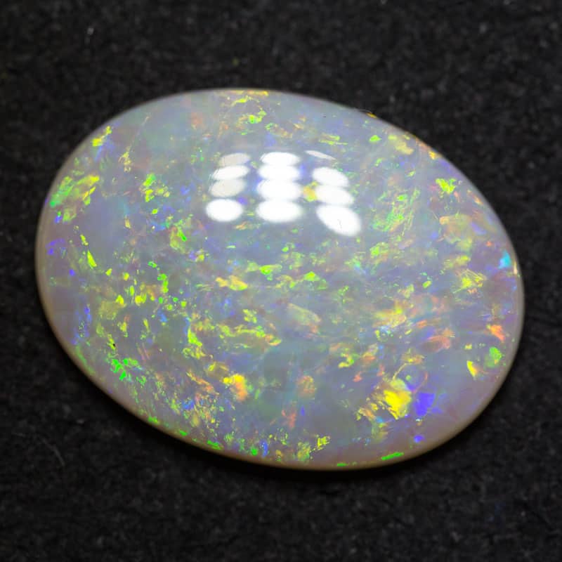 3.75 ct dark opal 15.5x11.6x3.3mm