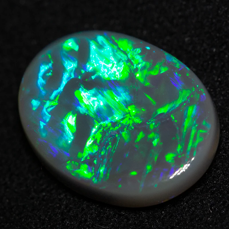 3.96 ct dark opal 14x10x4mm