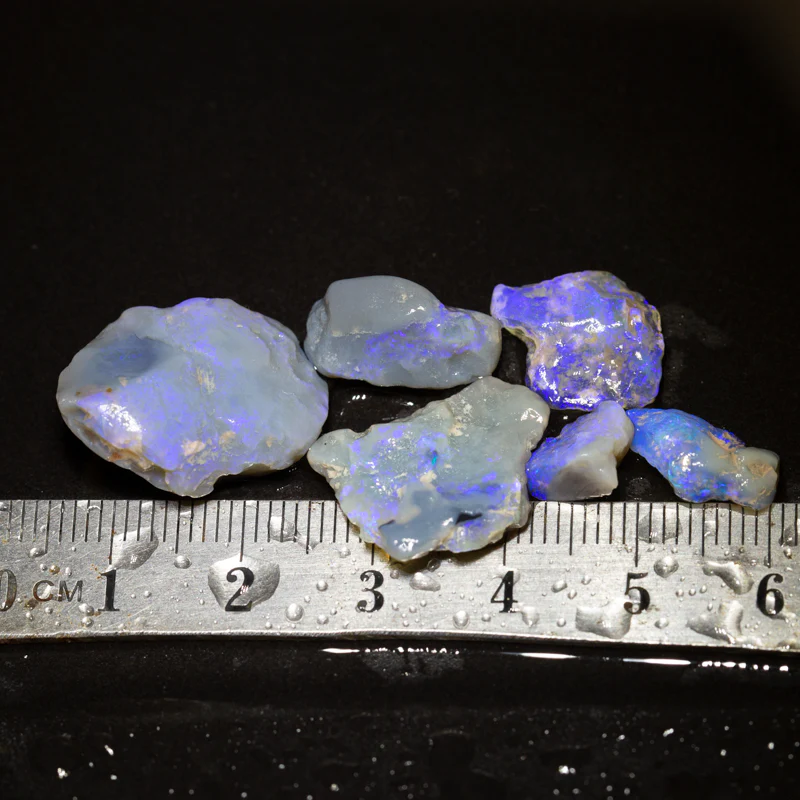 30 ct rough opal parcel 6pc
