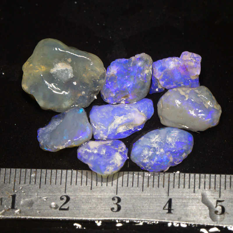 30 ct rough opal parcel 8pc