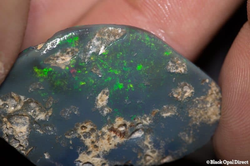 31 carat roughly rubbed opal piece 38mm