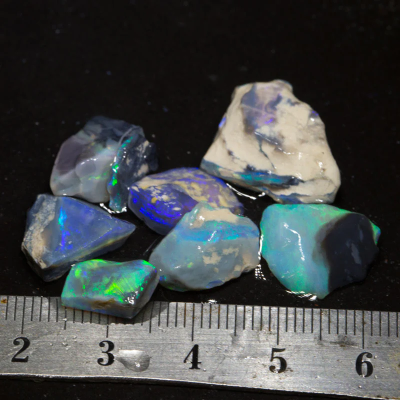 32.06 ct rough opal parcel 8pc