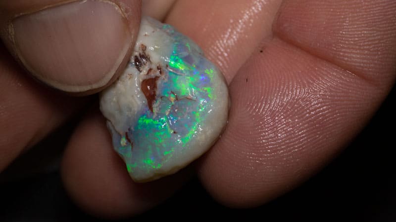 32.36 ct rough opal piece 25mm across