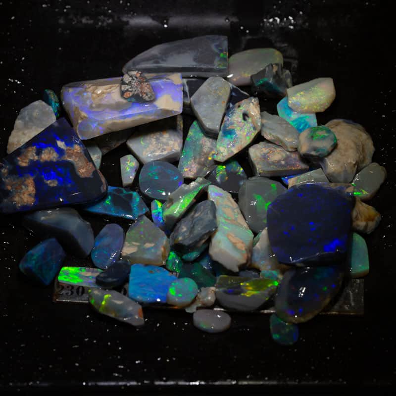 324 ct rough opal parcel 66 pieces
