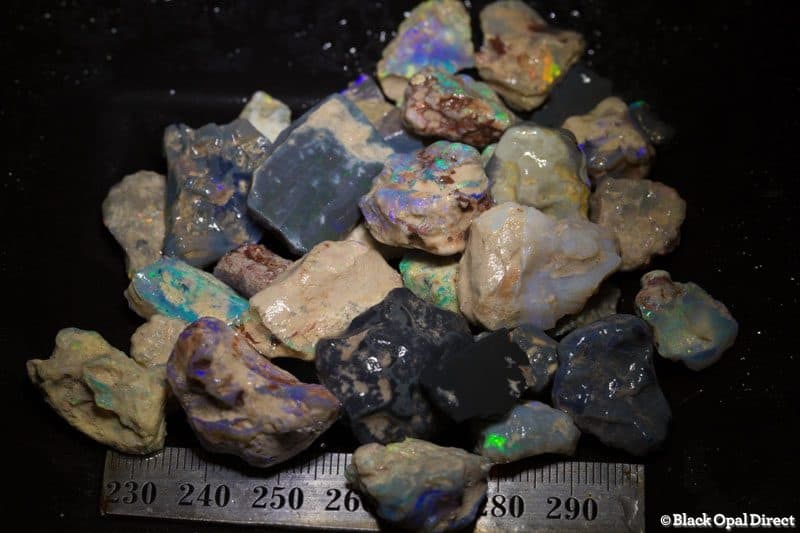 328 ct rough opal parcel for beginner and practice