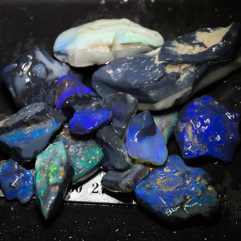 333 ct rough opal parcel 16 pieces