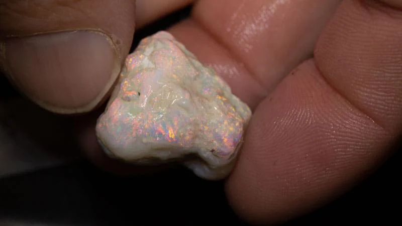 34 ct rough opal piece 22mm across