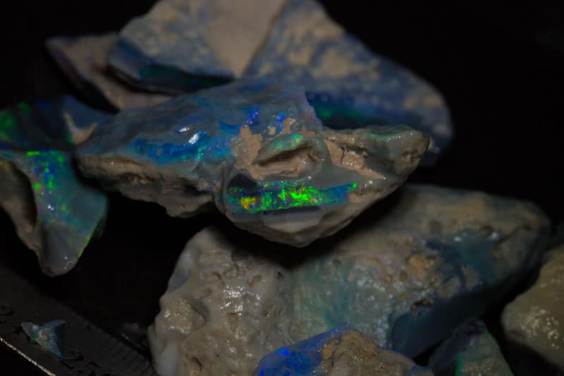 340 ct rough opal parcel for advanced opal cutters