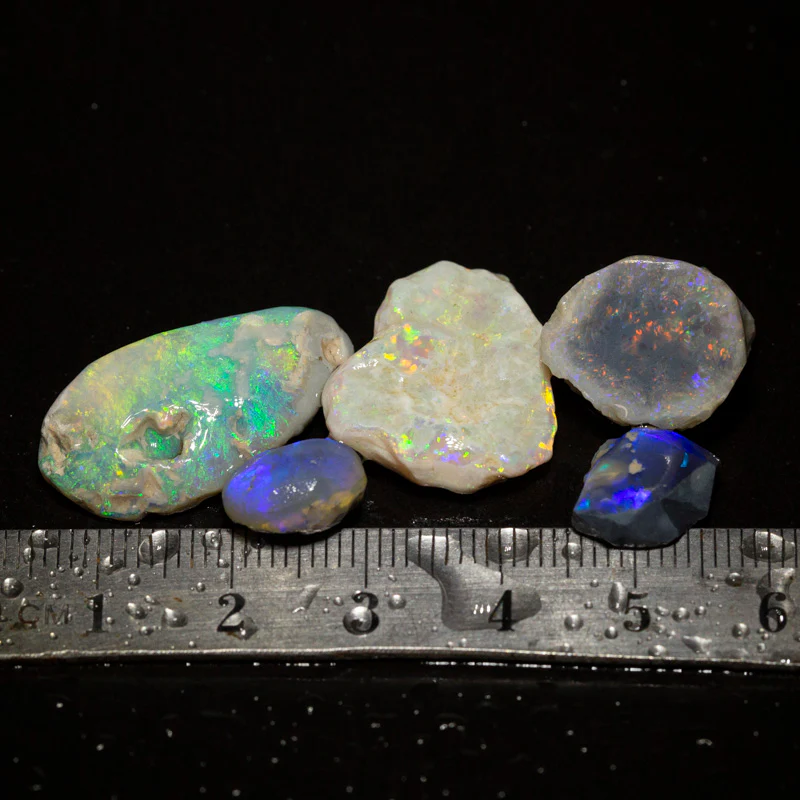 35 ct rough opal parcel 5pc