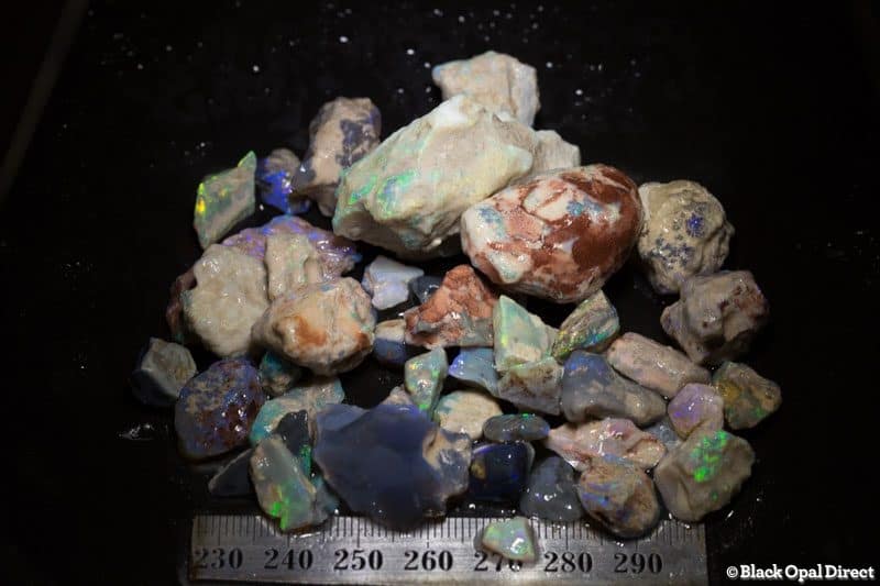 355 ct rough opal parcel for beginners