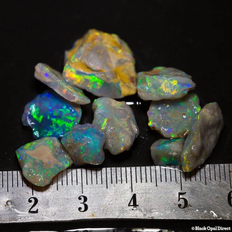 36 ct rough opal parcel 10 pieces