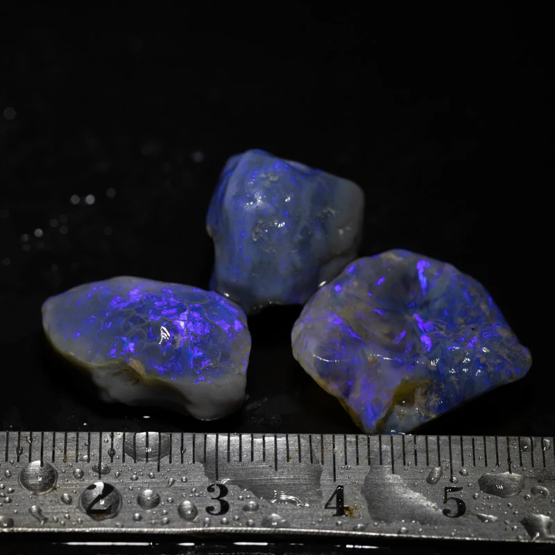 38 ct rough opal parcel 3pc