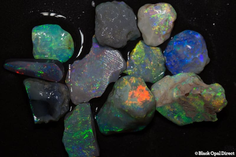 39 ct rough opal parcel 11 pieces
