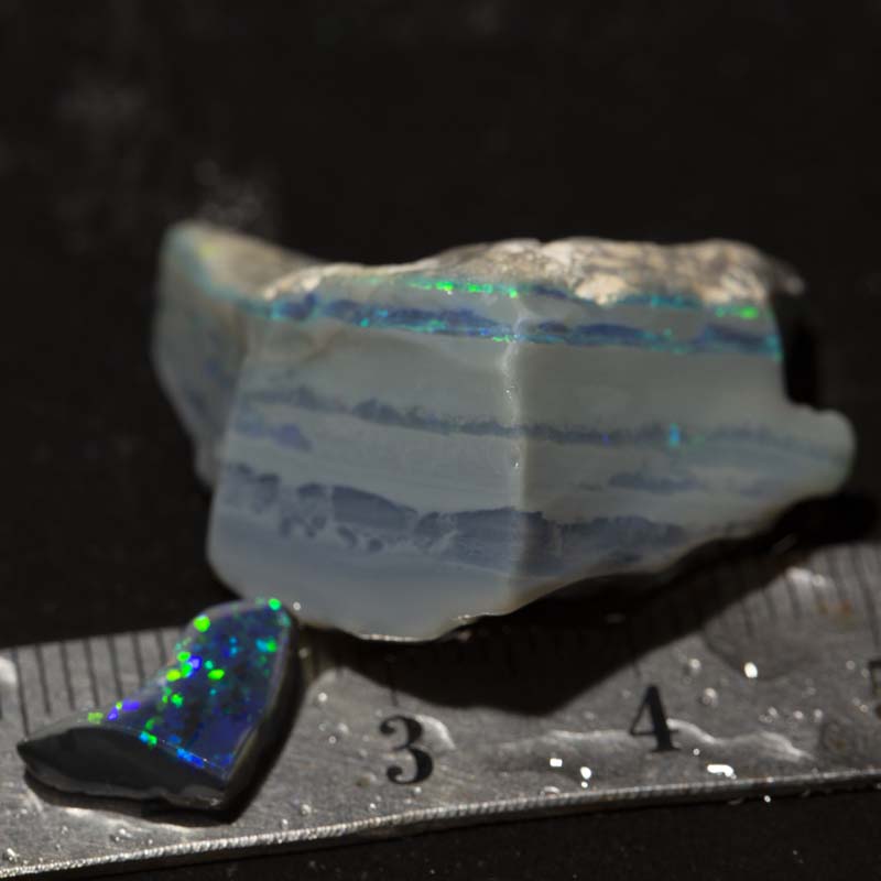 39 ct rough opal parcel 2pc
