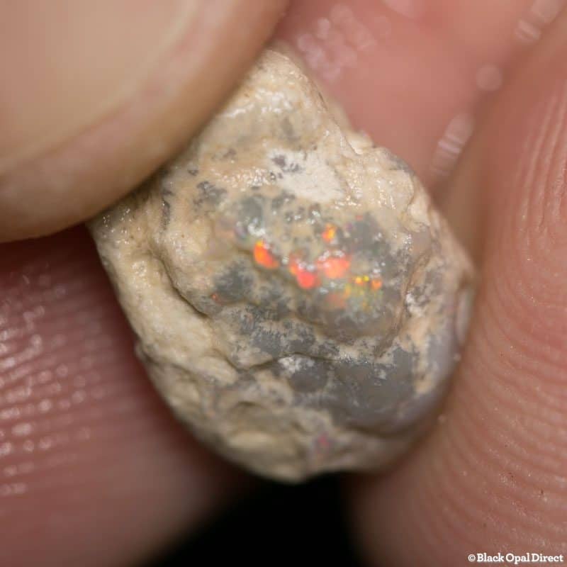 4.00 ct rough opal piece 13mm across