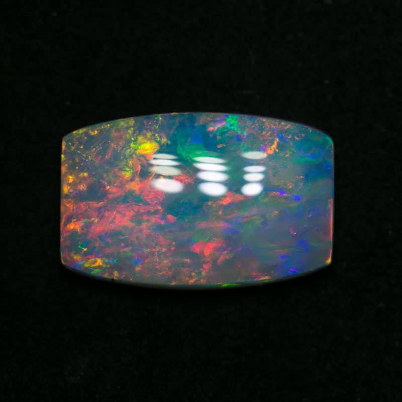 4.02 ct crystal opal barrell shape 14.5x9.5x5mm