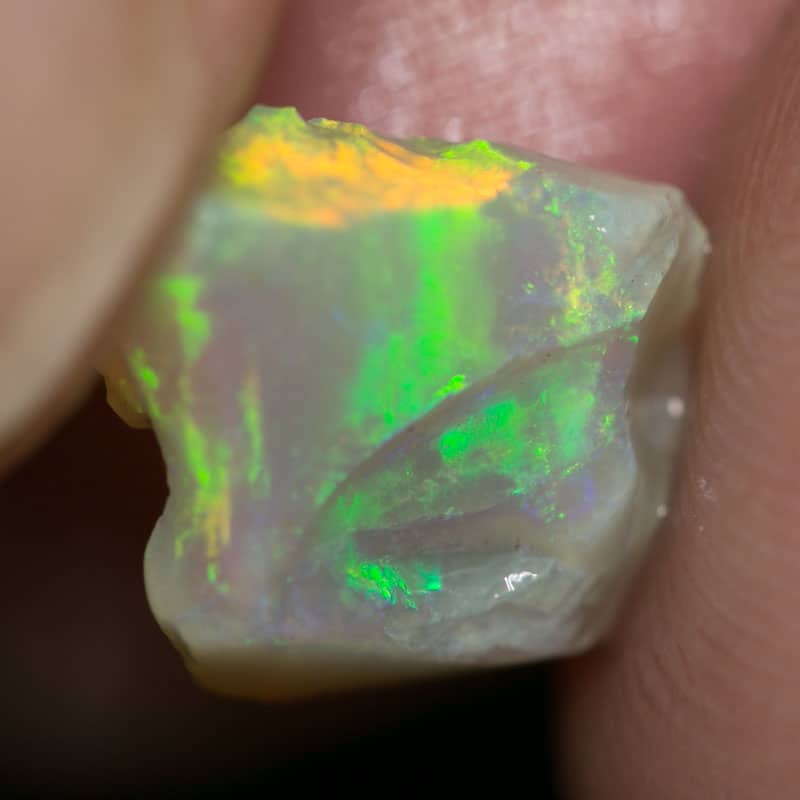 4.02 ct rough opal piece 13mm across