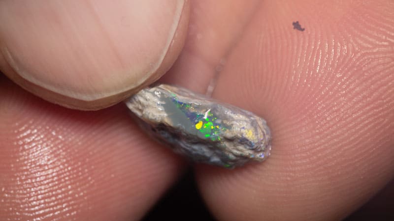 4.06 ct rough opal piece 13mm