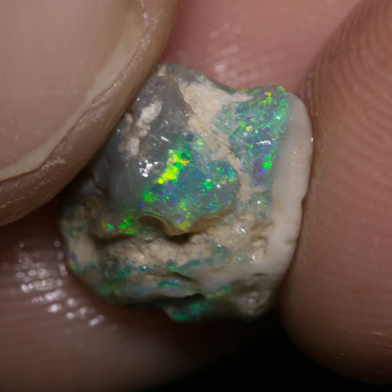 4.07 ct rough opal piece 10mm across