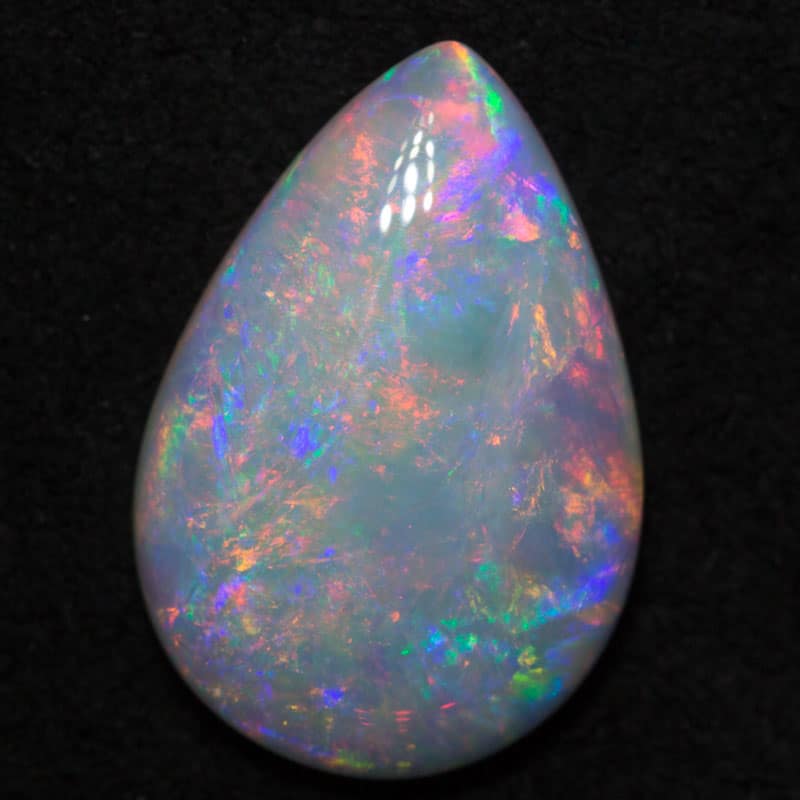4.13 ct white opal 16.2x11x3.8mm