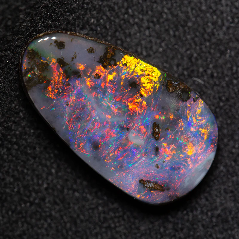 4.24 ct boulder opal 15.2x8.5x4mm