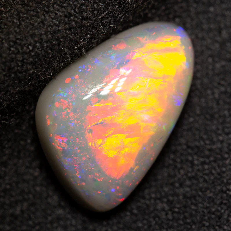 4.24 ct dark opal 14x10x5mm