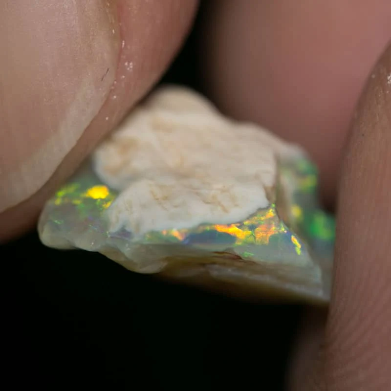 4.27 ct rough opal piece 14mm across