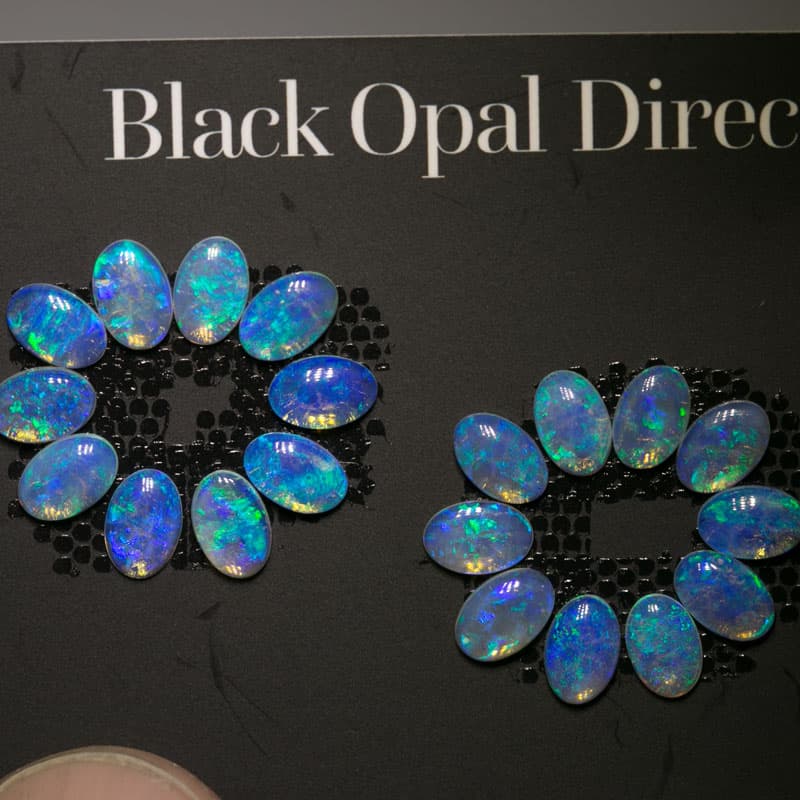 4.29 ct crystal opal suite 6x4mm 20 pieces