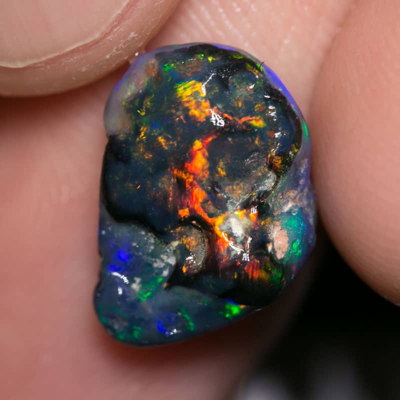4.39 ct rough opal piece 15mm across