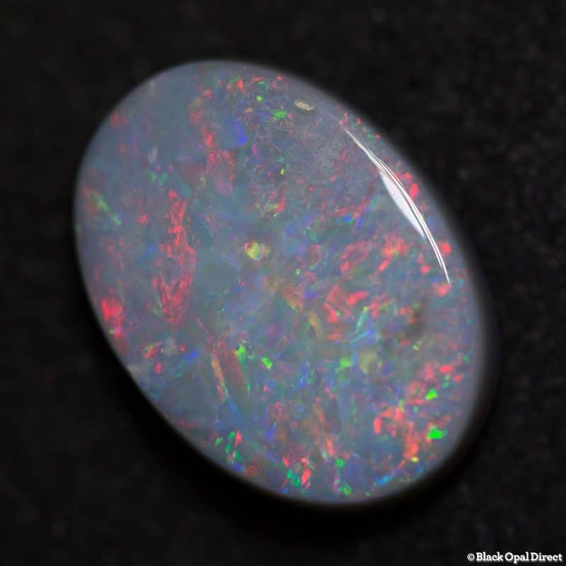 4.50 ct semi black opal 15x11x4mm