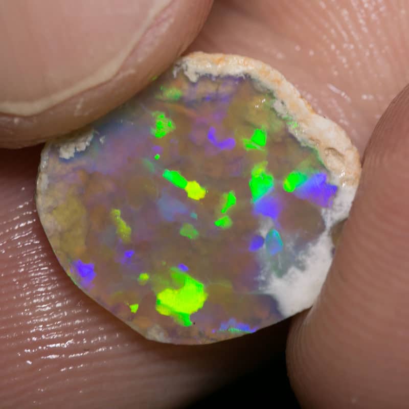 4.69 ct rough opal piece 15mm across
