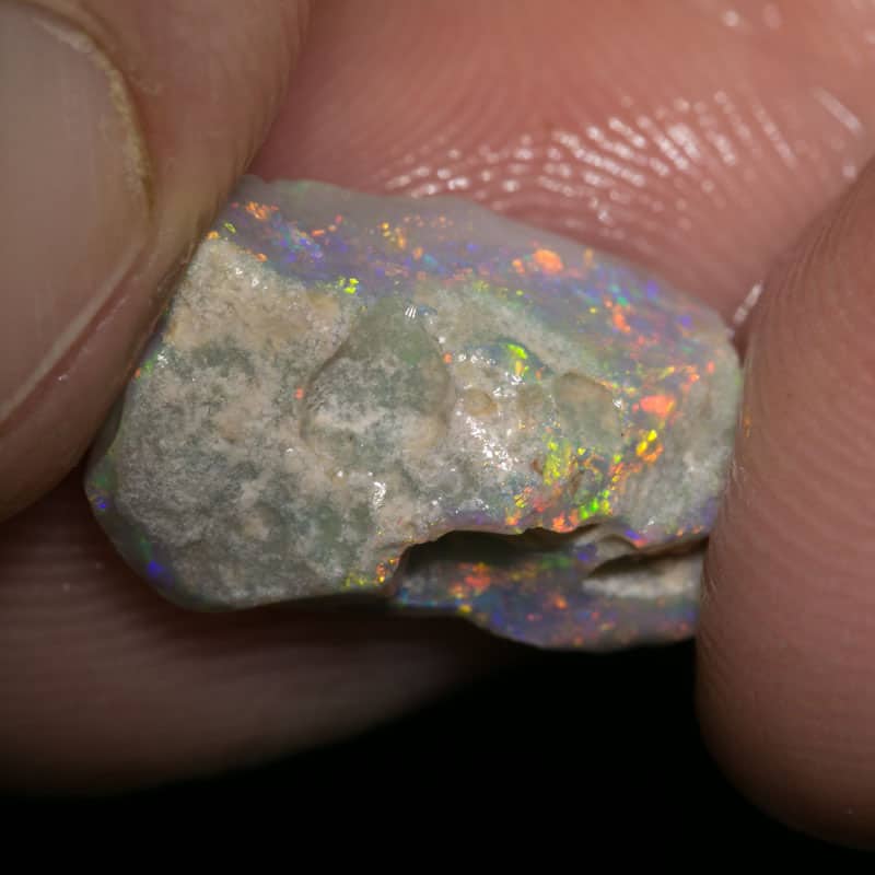 4.74 ct rough opal piece 15mm across
