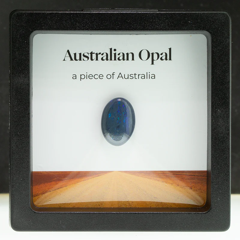 4.95 ct black opal treasure box