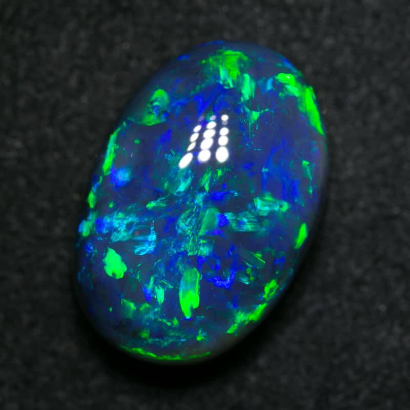 4.97 ct black opal gem 13x9x6mm