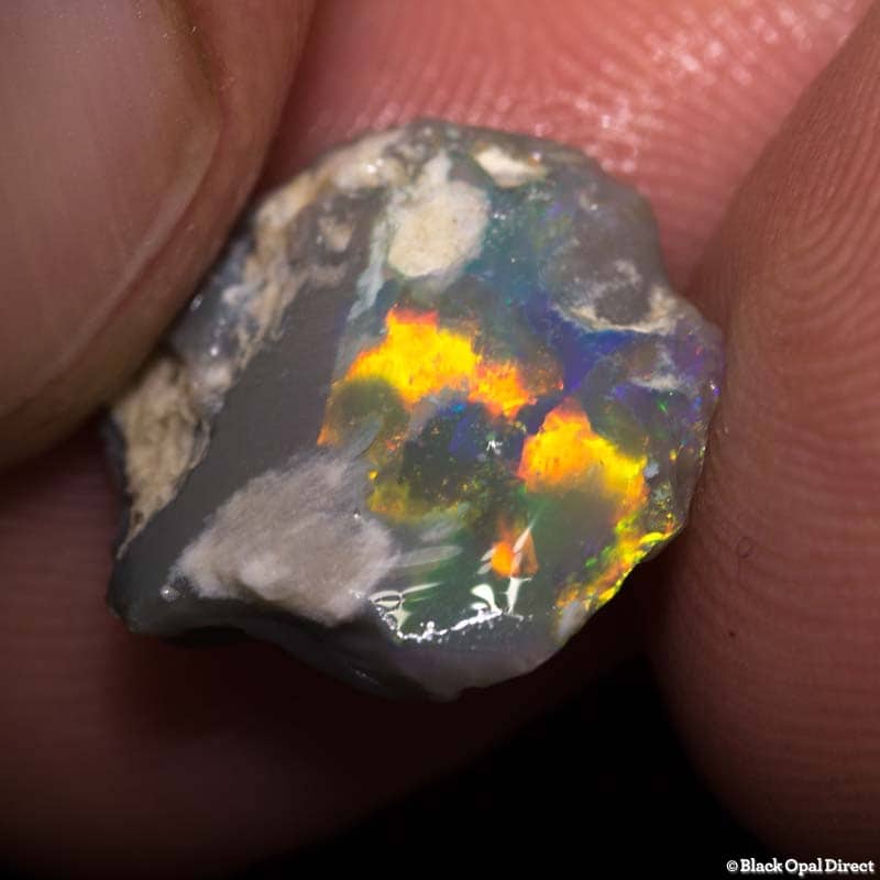 4.97 ct rough opal piece 15mm across