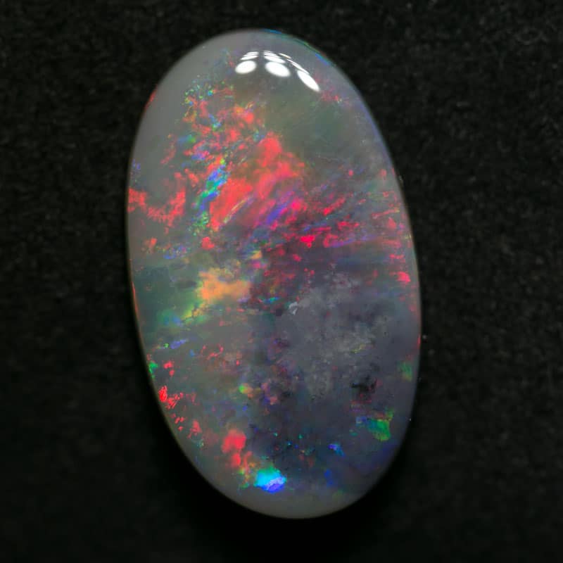 4.98 ct dark opal 18x10.5x3mm