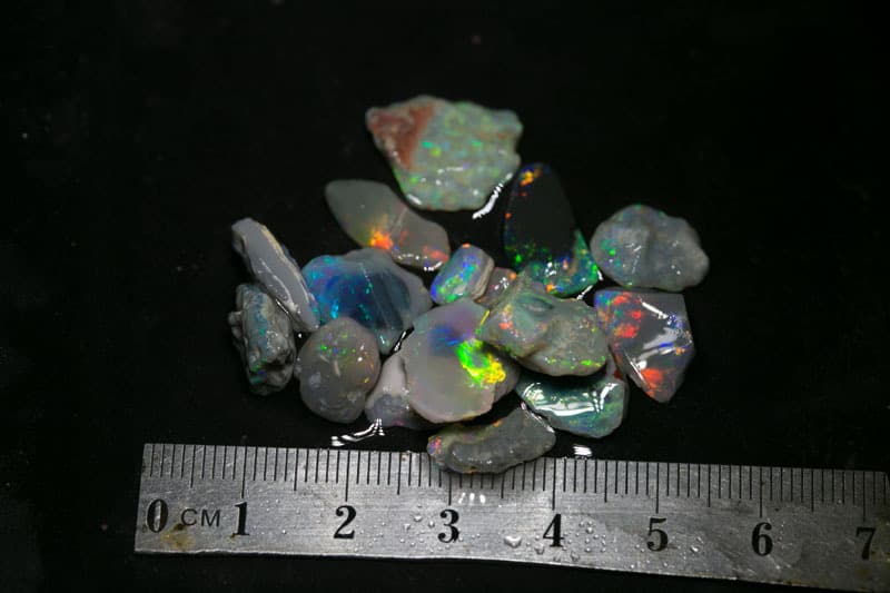 40 ct rough opal parcel 16pc for intermediate