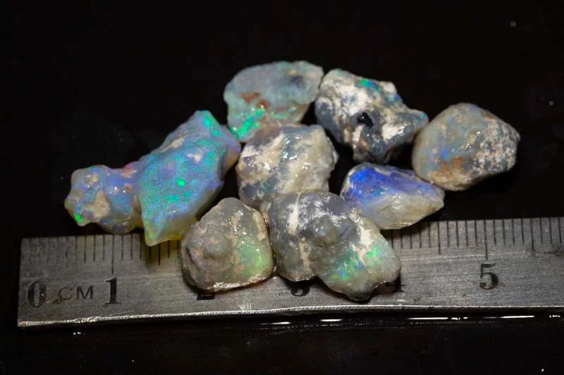 40 ct rough opal parcel 8pc